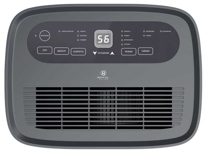 9152381 Осушитель воздуха Royal Clima CARISMA Villa RD-CR30-E белый STDN-0032766 - Вид №6