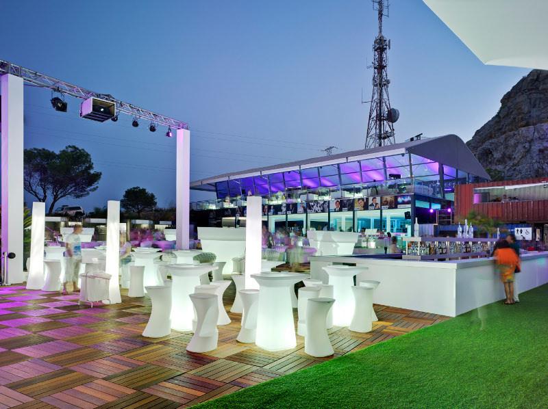 VONDOM Садовый высокий стол из полиэтилена Moma sun-id-1446128 - Вид №11