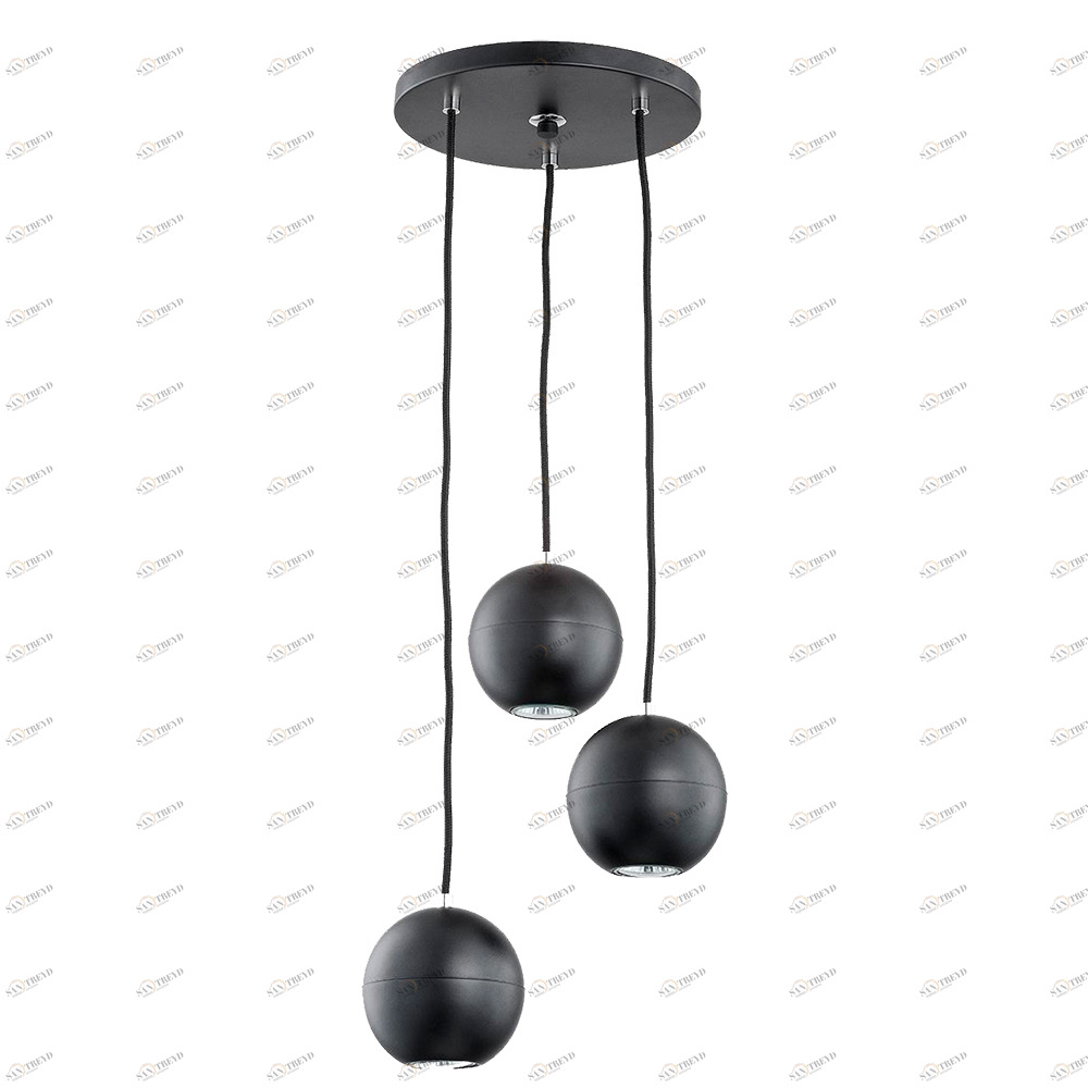 Подвесная люстра Alfa Ball Plafon 24486 ALFA BALL PLAFON 187140 Черный 