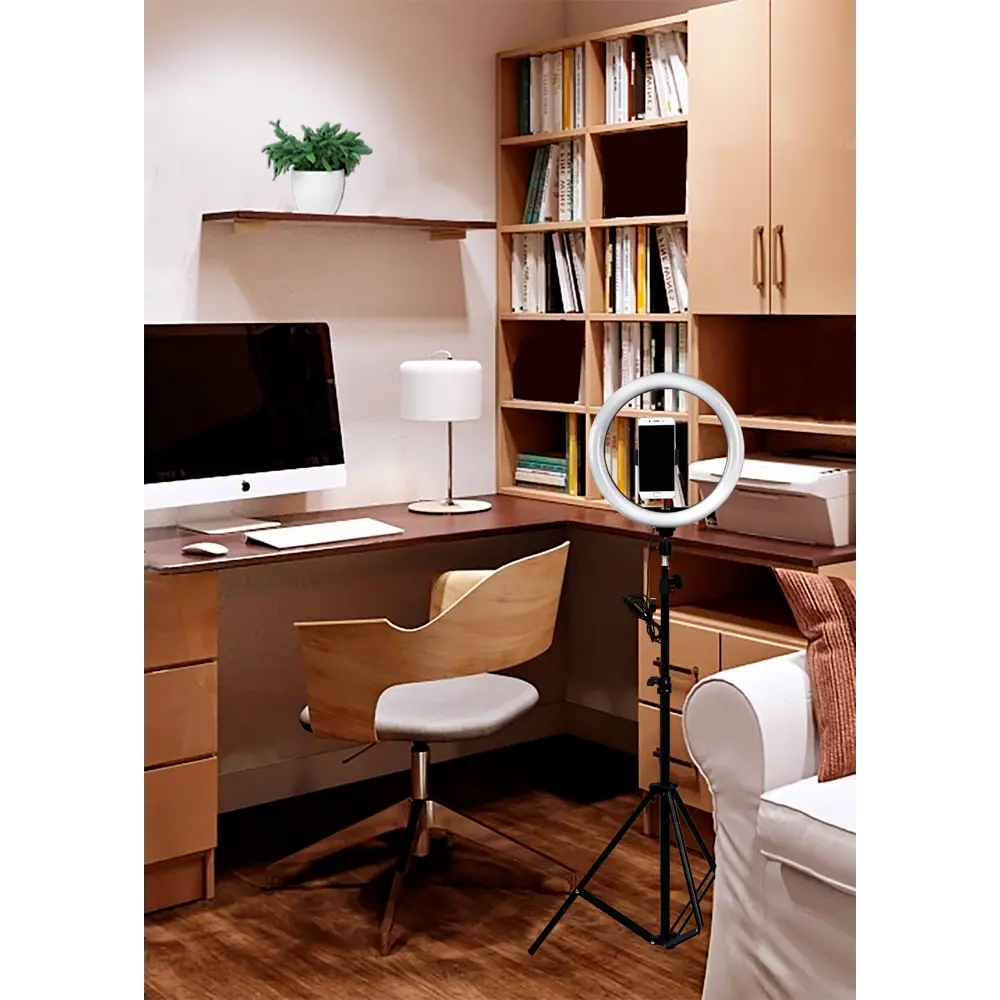 Кольцевая светодиодная лампа Santreyd 26 см для профессиональной съемки 85600163 STLM-1378600 - Вид №11