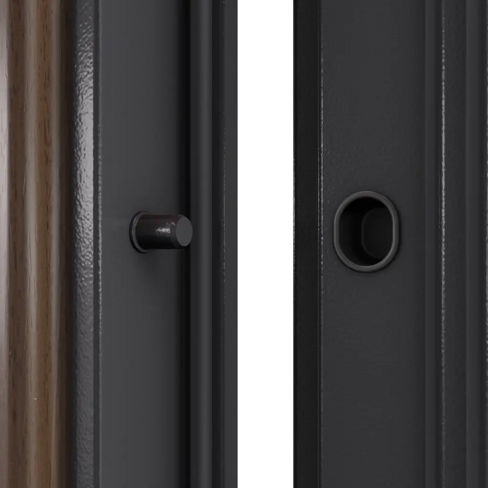 Дверь металлическая Термо С-2, 950 мм, левая, цвет лесной орех TOREX STLM-2175635 - Вид №7