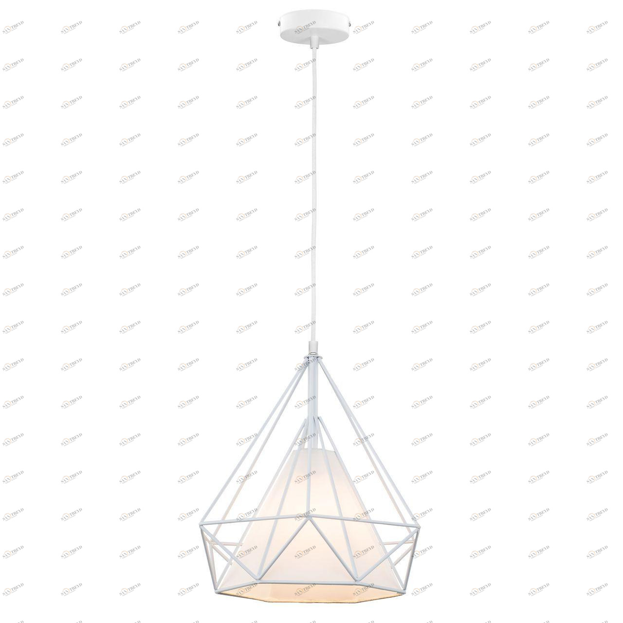 Дизайнерский подвесной светильник Spot Light Cage 9502102 SPOT LIGHT ДИЗАЙНЕРСКИЕ 105338 Белый 