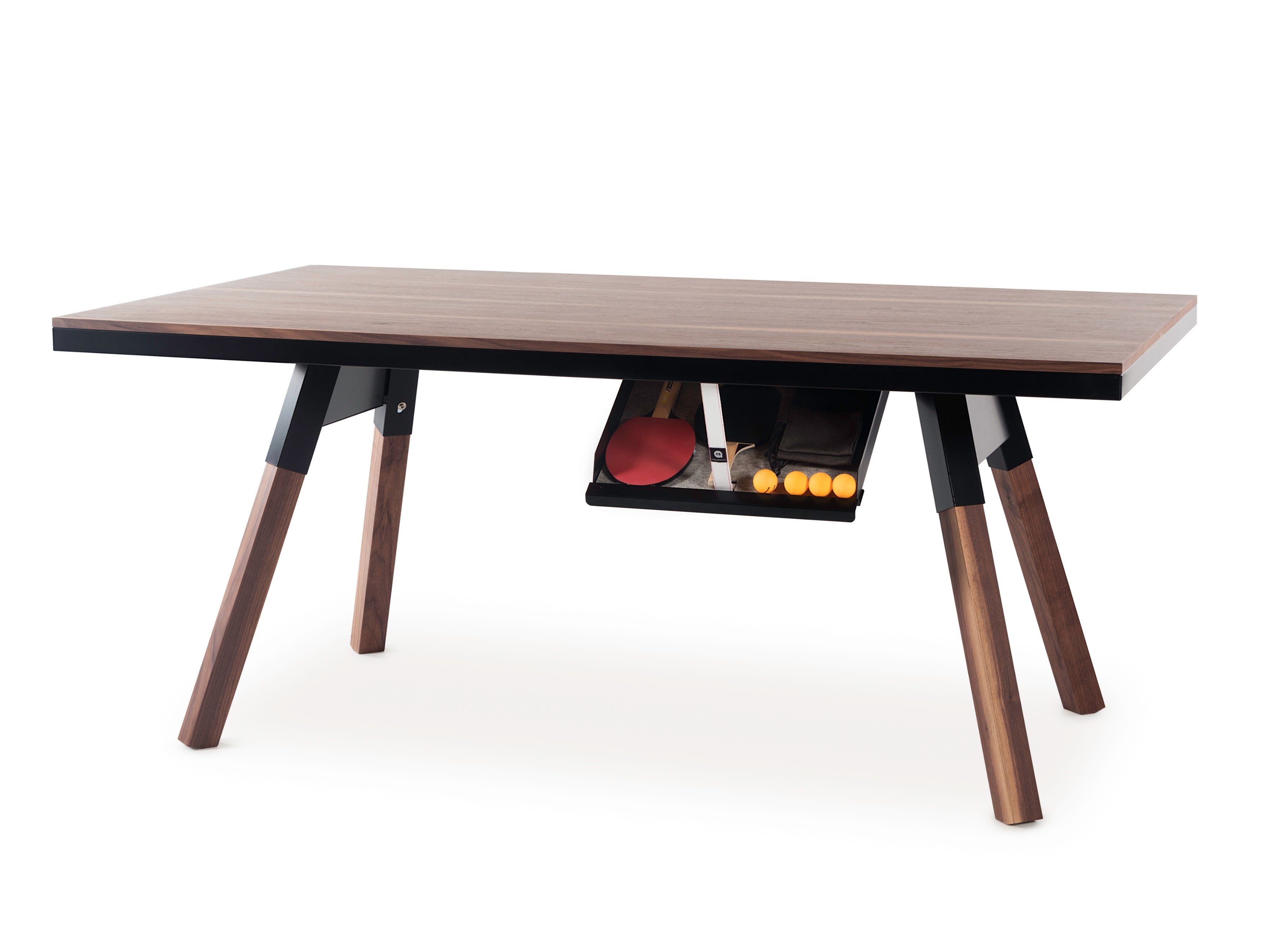 Прямоугольный стол для пинг-понга из орехового дерева RS Barcelona YOU AND ME ARCH-00146040 - Вид №15