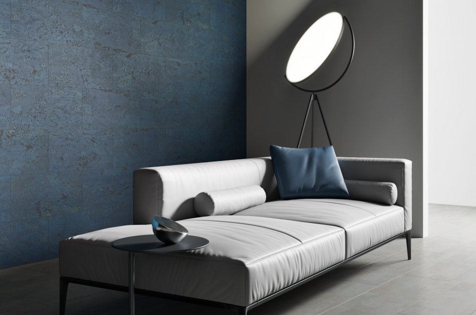 005 170 077 Пробковая плитка для стен Primus Rustic Navy Blue GRANORTE Decodalle - Вид №1