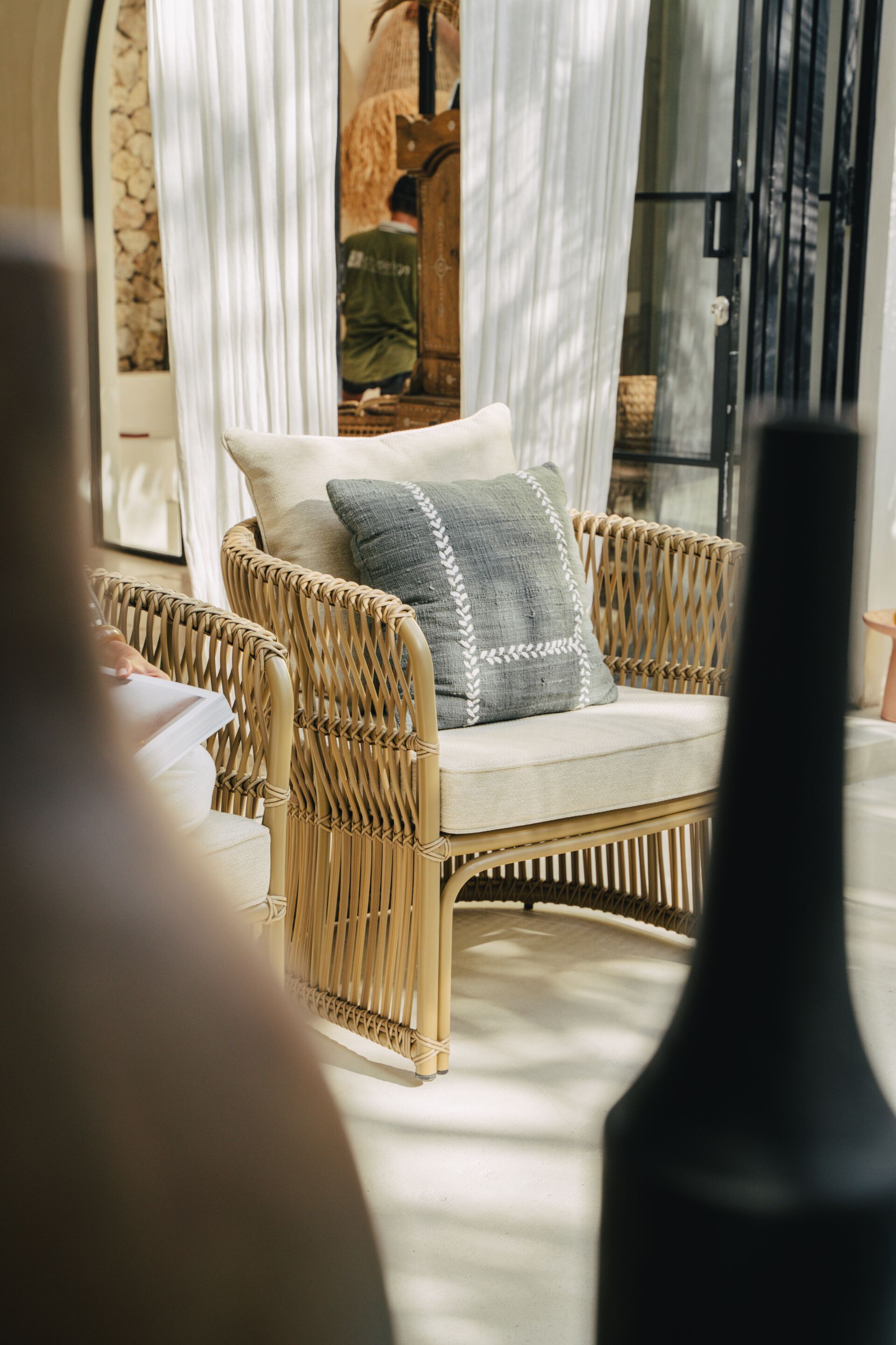 Садовое кресло из синтетического волокна cbdesign Гренада ARCH-00089381 - Вид №2