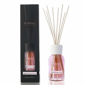 Диффузор с палочками 250 мл "Цветы магнолии и дерево" Magnolia blossom & Wood MILLEFIORI MILANO МАГНОЛИЯ 267388 Розовый
