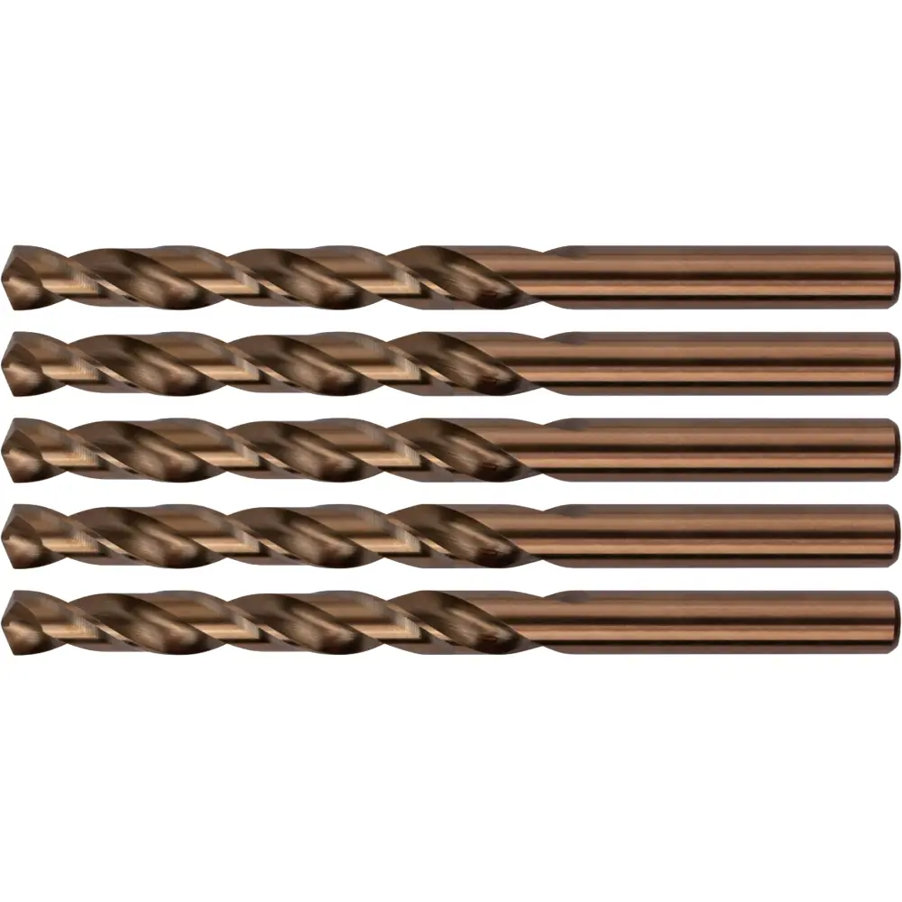 Сверло спиральное по металлу HSS-CO Fit 33990 9x125 мм, 5 шт. 82261998 STLM-2198206 