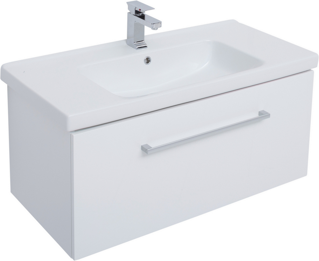 BIG INN 100 тумба подвесная под умывальник Гармония 100 DREJA 770205W - Вид №3