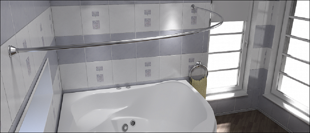 КЗ00007 Карниз Bas Лагуна Santreyd