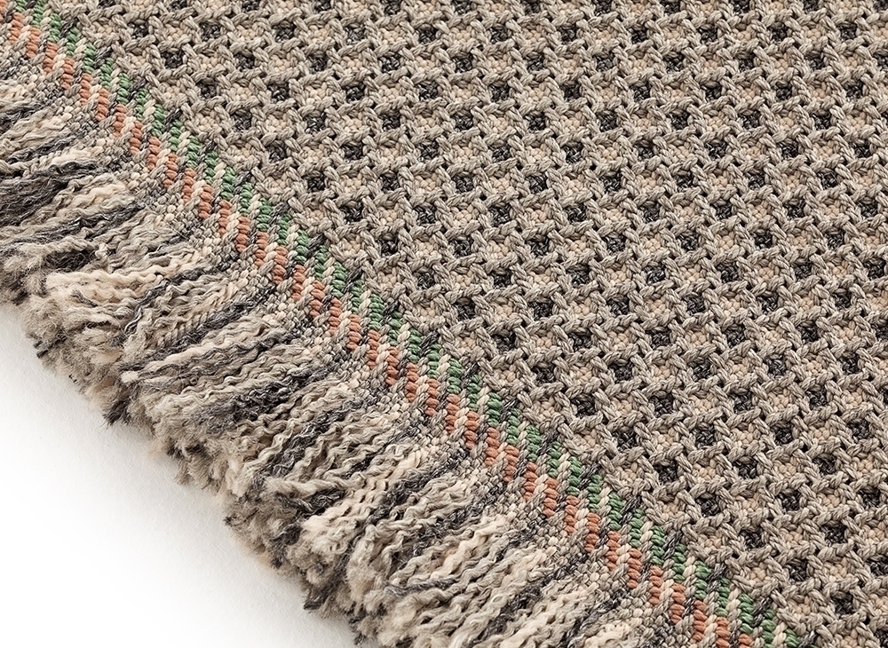 099946 Ковер GL Gofre terracotta 90x200 см GAN Garden Layers - Вид №1