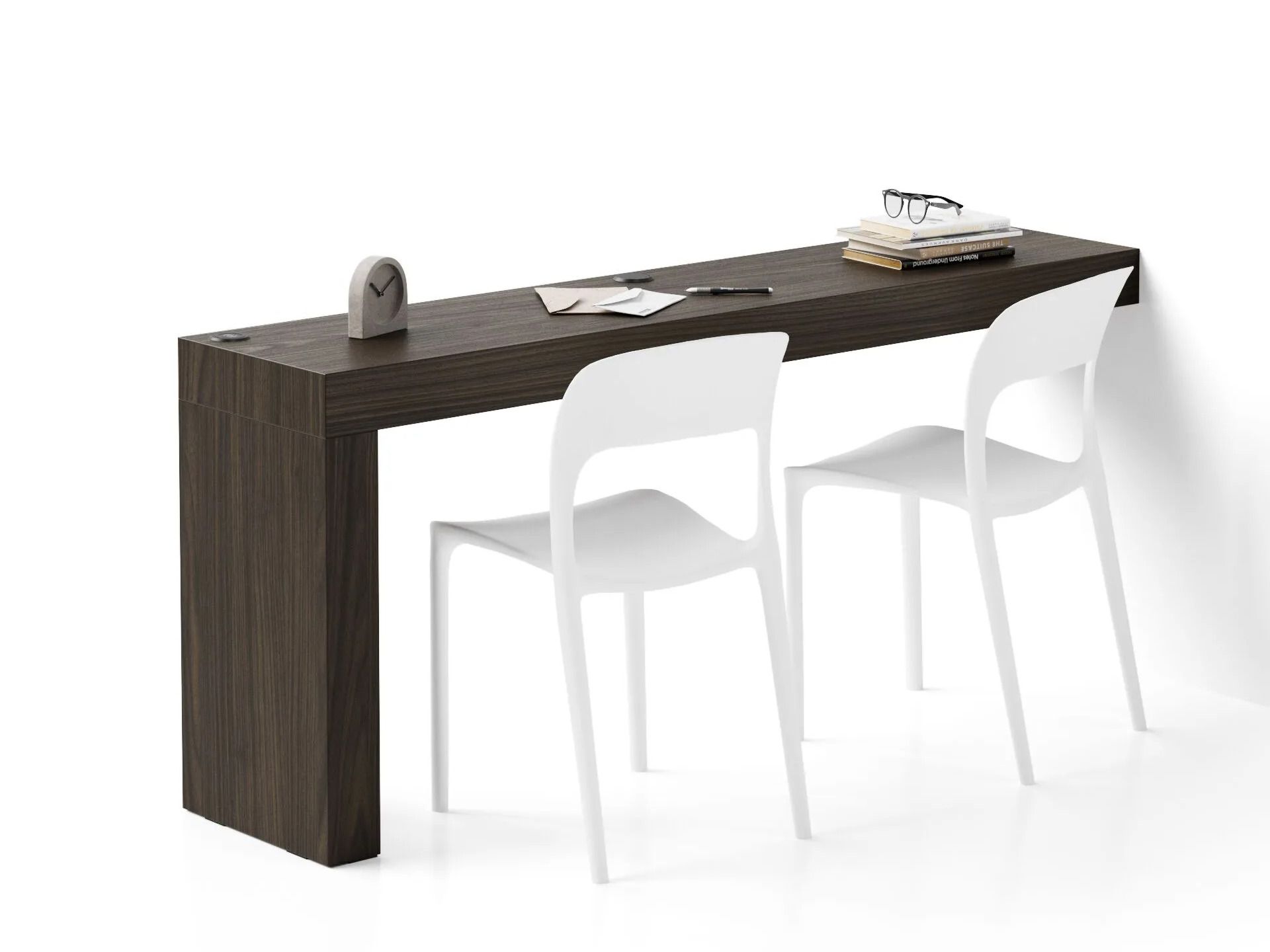 Меламинированный настенный стол с беспроводным зарядным устройством Mobili Fiver Evolution ARCH-00048164 - Вид №2