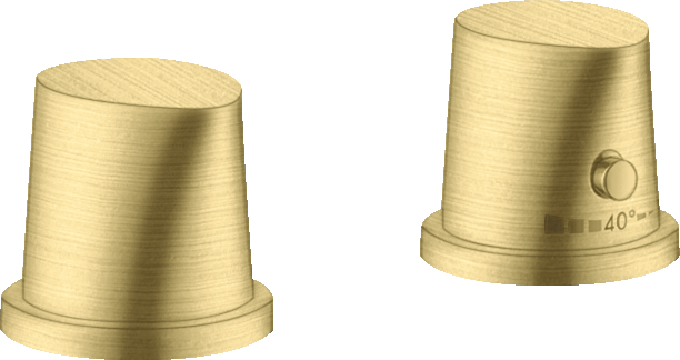 12422950 Термостатический смеситель для ванны на 2 отверстия AXOR STARCK ORGANIC