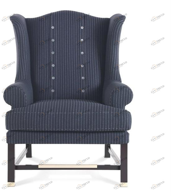 Gianfranco Ferré Home Кресло Bergere из ткани с подлокотниками Ayla sun-id-1476566