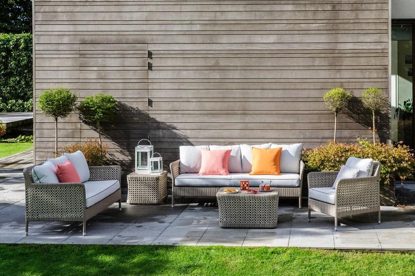 Kok Maison Прямоугольный садовый журнальный столик из полимера Antibes 648/6 - Вид №1