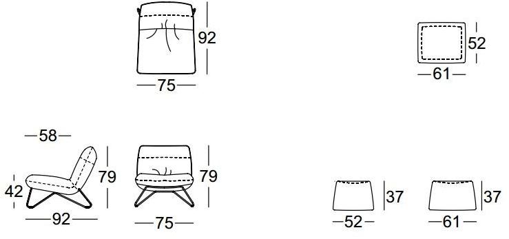 Rolf Benz Кресло в коже sun-id-1464169 - Вид №4