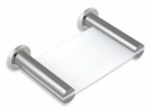 Мыльница стеклянная Novaservis Metalia 2 6236.0 хром