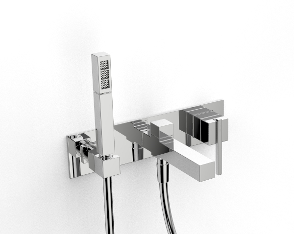 6700 EVI-070 Смеситель для ванны Zazzeri 6700EVI070 - Вид №1