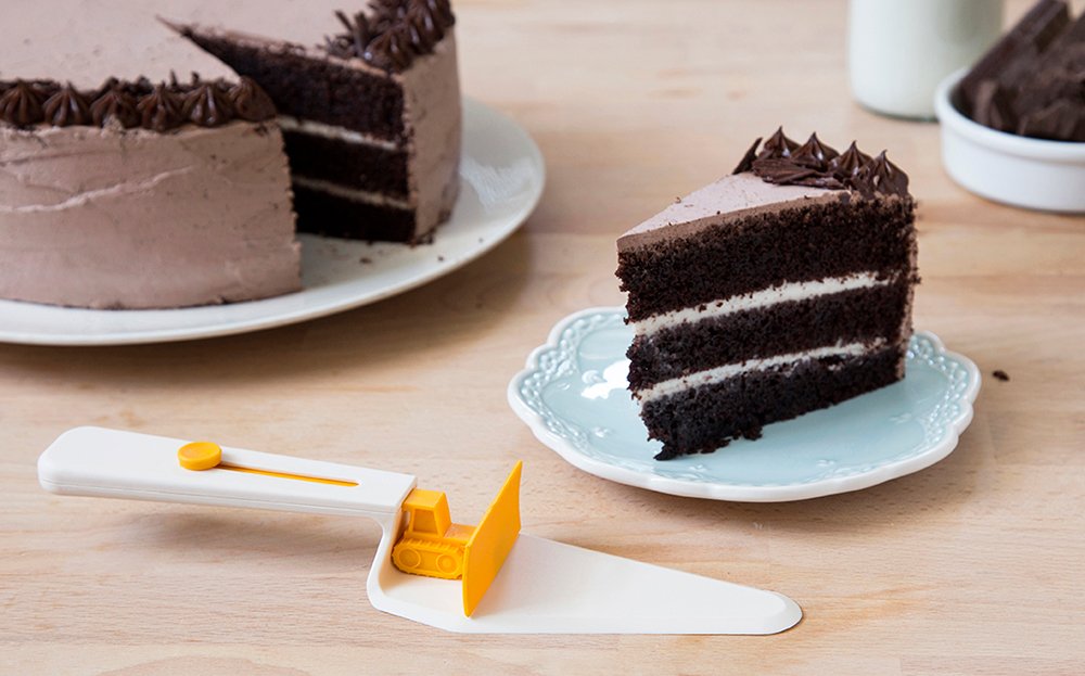 Лопатка для торта желтая Cakedozer PELEG DESIGN ДИЗАЙНЕРСКИЕ 00-3871457 Желтый  - Вид №6