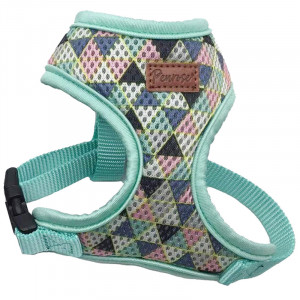 ПР0050132 Шлейка для собак Geometry 15мм (обхват 35-40см) мягкая Great&Small
