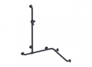 801.35B340 Поручень для душа с выдвижным держателем для душа HEWI Edition matt | Polyamid