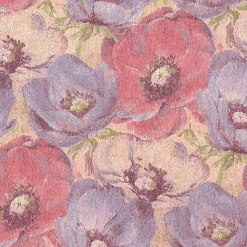 Обои на флизелиновой основе «опиум» 1,06х10 м цвет красный МОСКОВСКАЯ ОБОЙНАЯ ФАБРИКА ЗебраОпиум STLM-2141561 - Вид №1