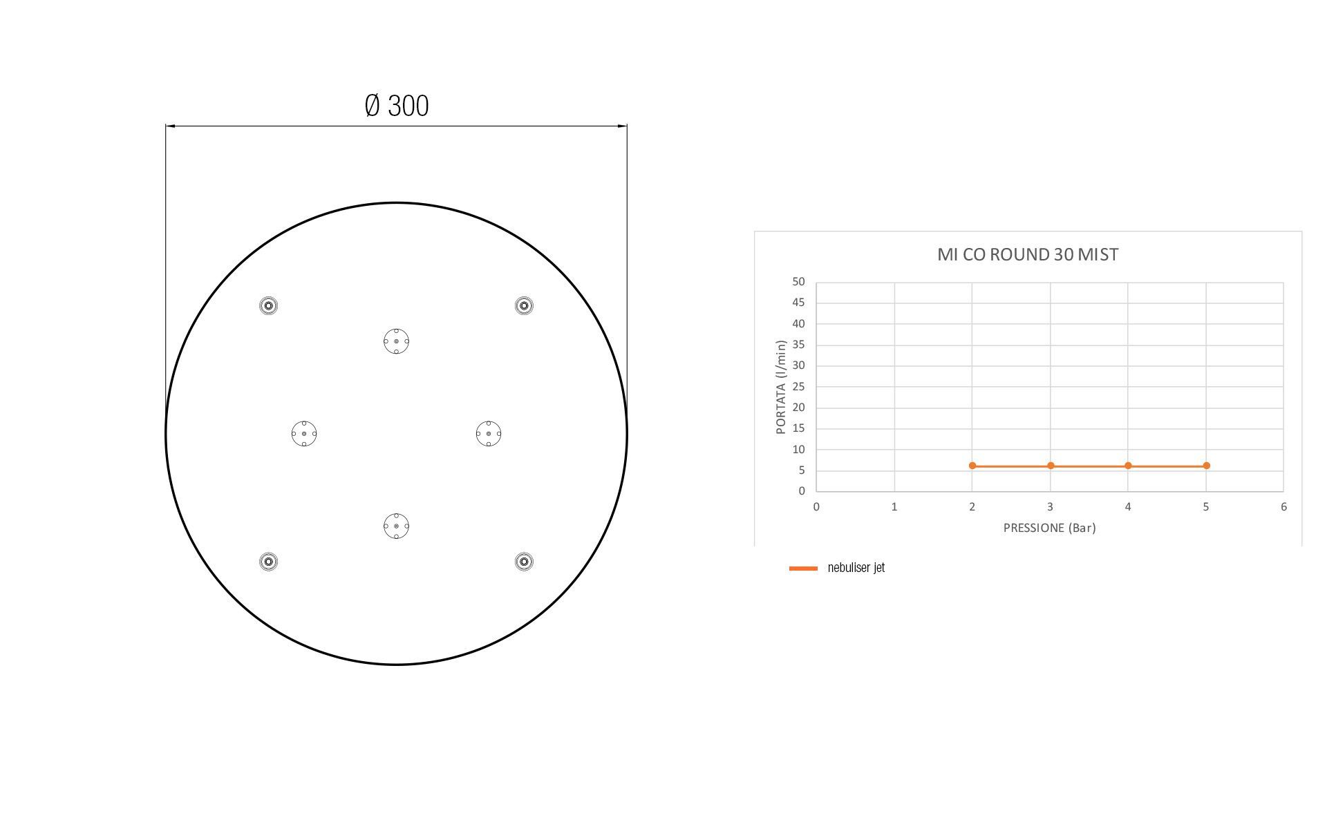 Эмоциональный туннель с 5 круглыми головками Aquademy Shower Path ARCH-00060249 - Вид №5