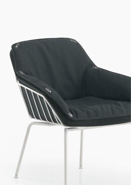 Sesta Стул с подлокотниками для залов ожидания Paul&frank Pf-004 - Вид №1