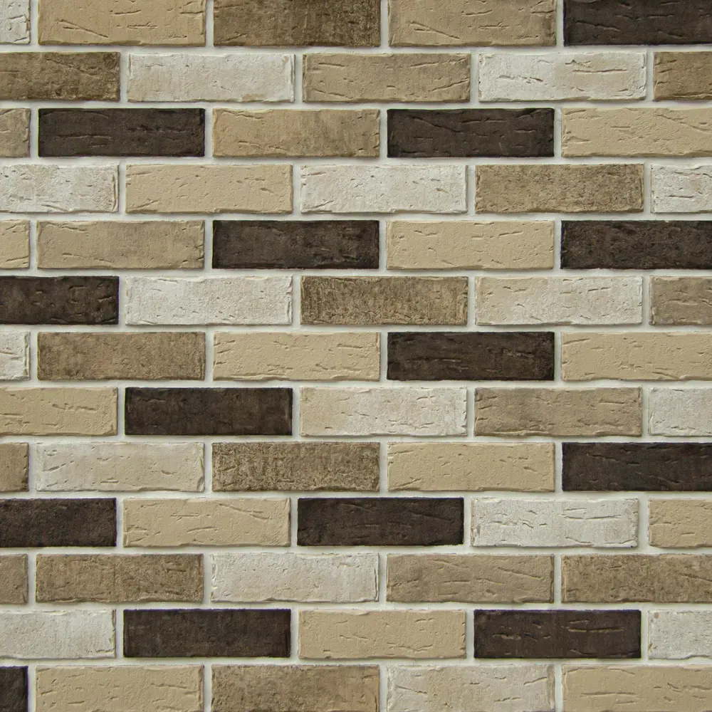 Камень искусственный White Hills Сити Брик коричнево-бежевый 1.47 м² STLM-2134053