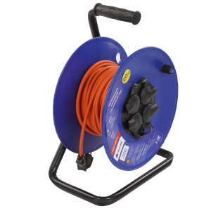 Удлинитель силовой АТЛАНТ ПВС 3500 черный/синий 9121825