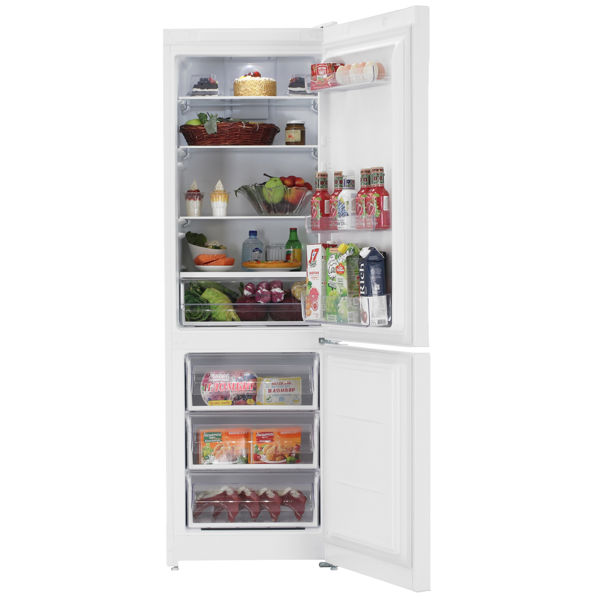 5494054 Холодильник с морозильником   Indesit ITS 5181I W белый STDN-0047782 - Вид №5