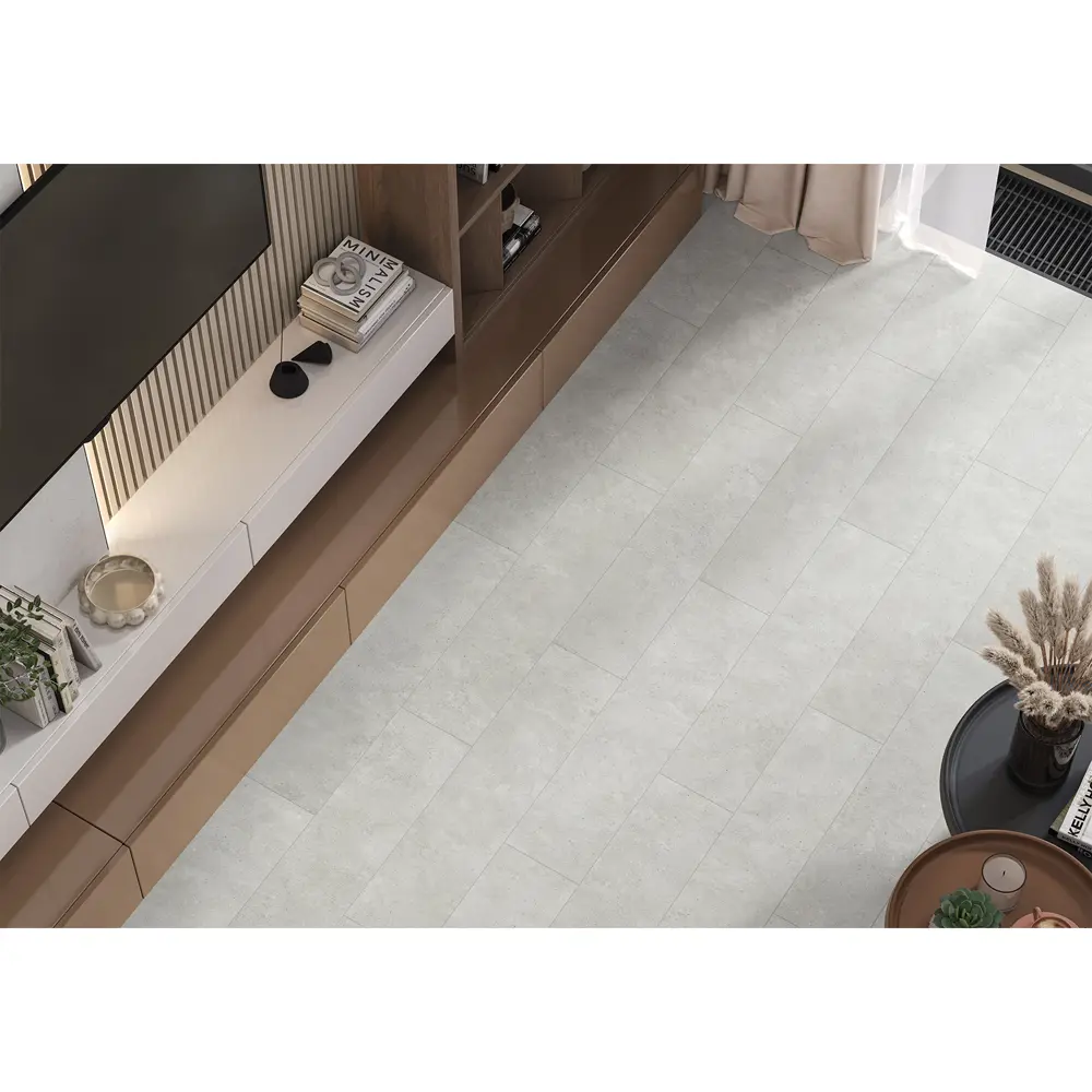 Глазурованный керамогранит Alma Ceramica Concrete Floor 70 20x90 см 1.62 м² матовый цвет серый 89456742 STLM-2099238