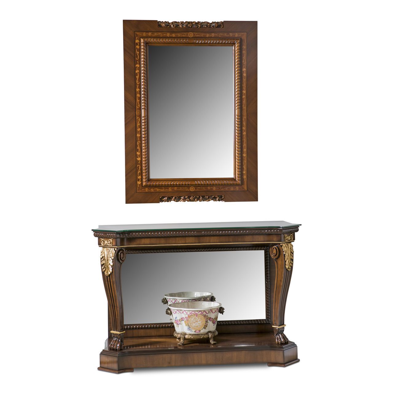 Деревянная прямоугольная консоль Hurtado Traditional ARCH-00082820 - Вид №1