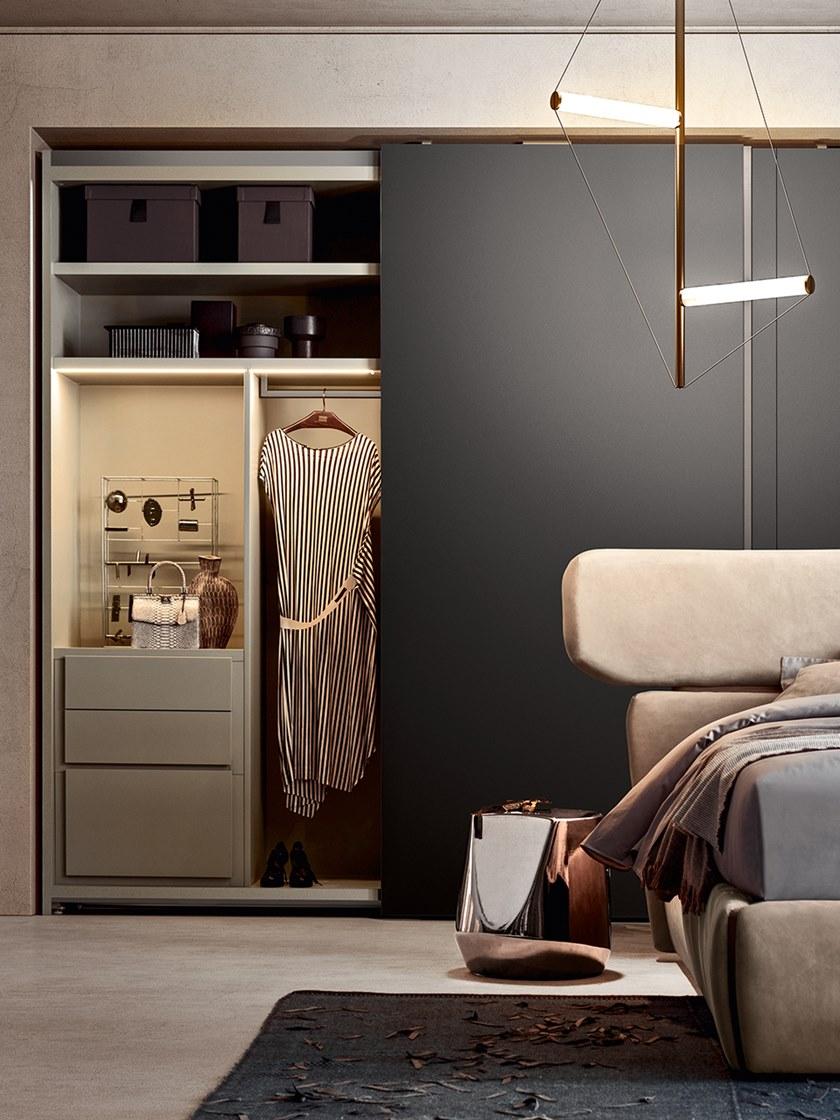 PIANCA Лакированный шкаф с раздвижными / копланарными / распашными дверями sun-id-1347031 - Вид №5