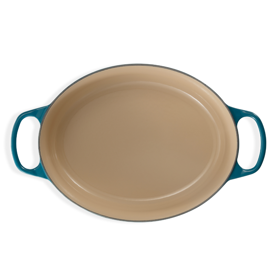 Утятница чугунная Le Creuset, Ø29 см, светло-голубая 21178296422430 - Вид №4