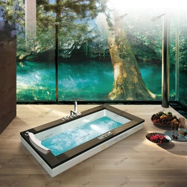 Ванна встроенная без гидромассажа Aura Uno Design 9450-081-Sx Jacuzzi 9450081SX