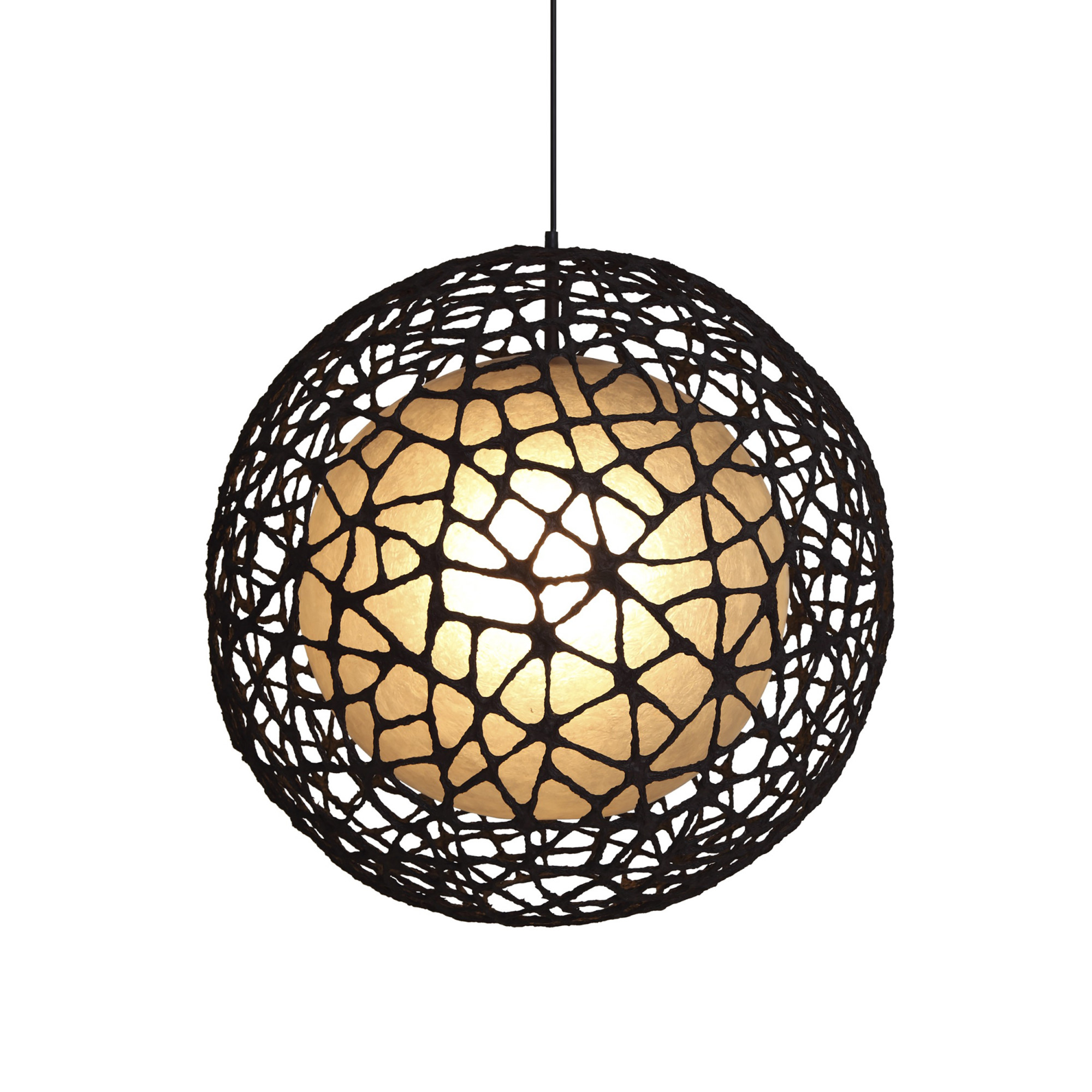 2000983214089 Подвесной светильник round medium KENNETH COBONPUE CUC Me 