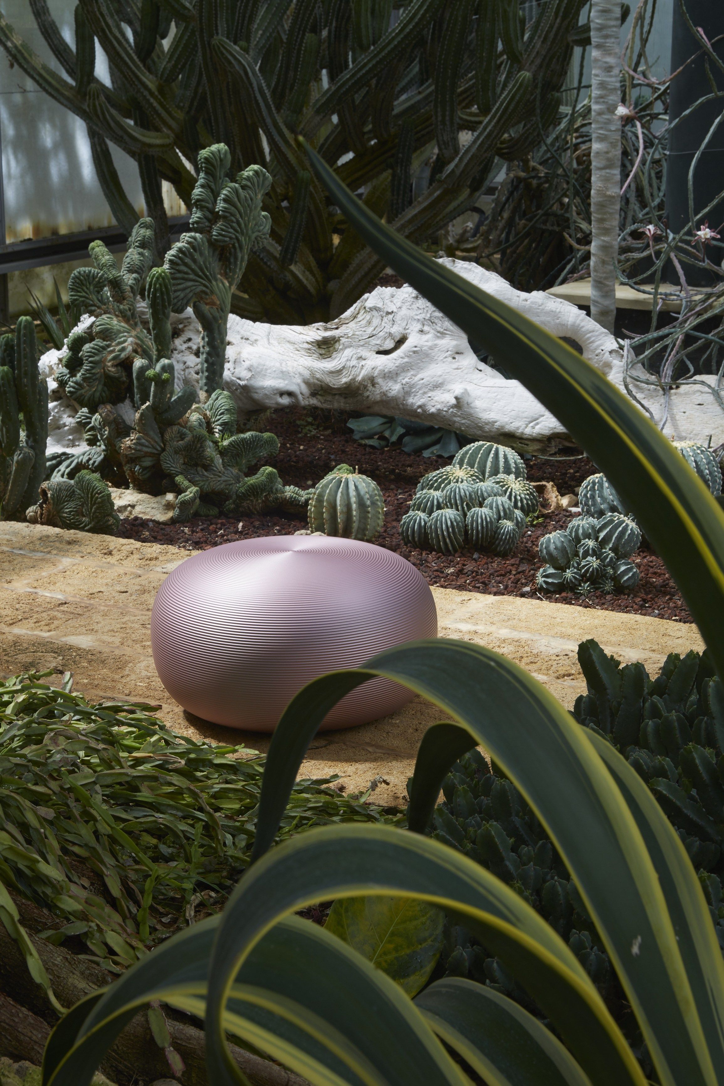 Круглый пуф из Poleasy® MY YOUR Pandora ARCH-00054687 - Вид №1