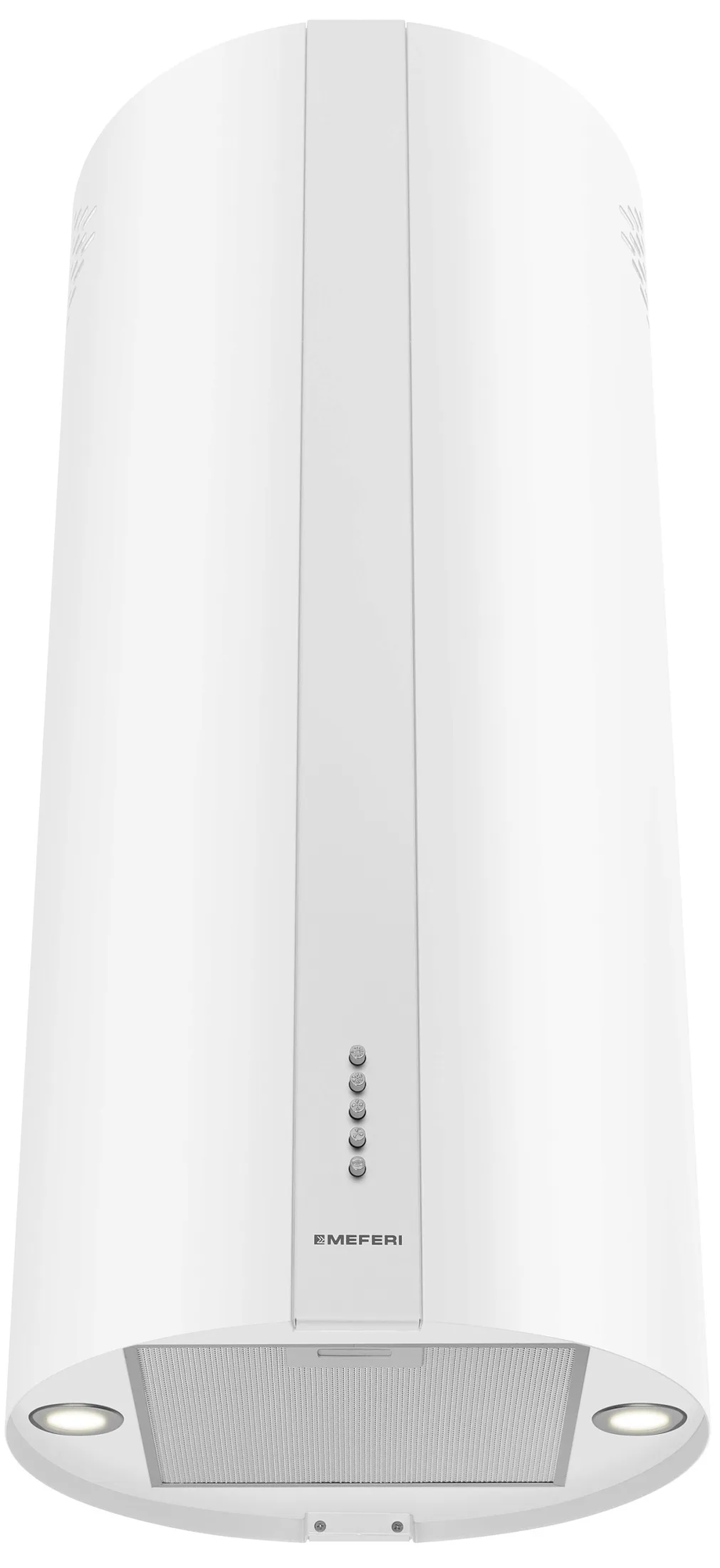 9243931 Вытяжка островная Meferi TUBE40WH ISLA POWER белый/белый STDN-0035429