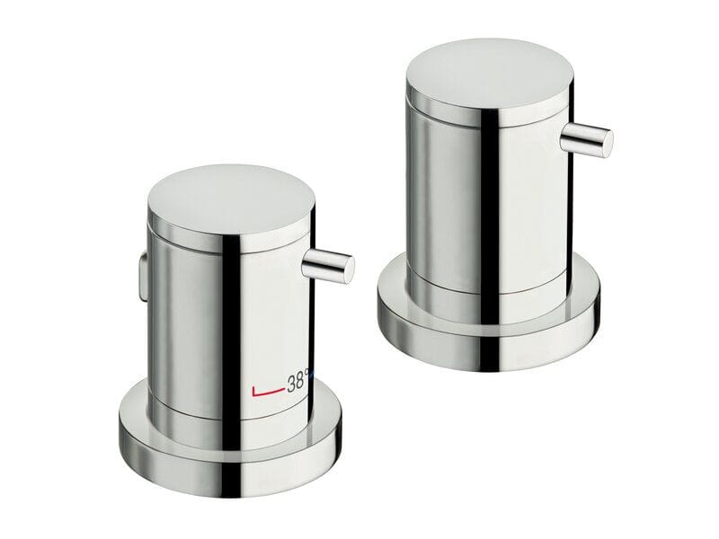 Термостатический смеситель для ванны с 2 отверстиями и переключателем CRISTINA Rubinetterie Термостатические смесители-Shower &amp ARCH-00148314