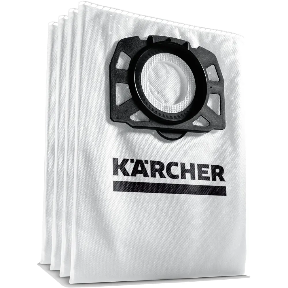 Тканевые мешки KARCHER для пылесосов WD 4/5/6 и MV серии, 4 шт 89391462 STLM-1433288