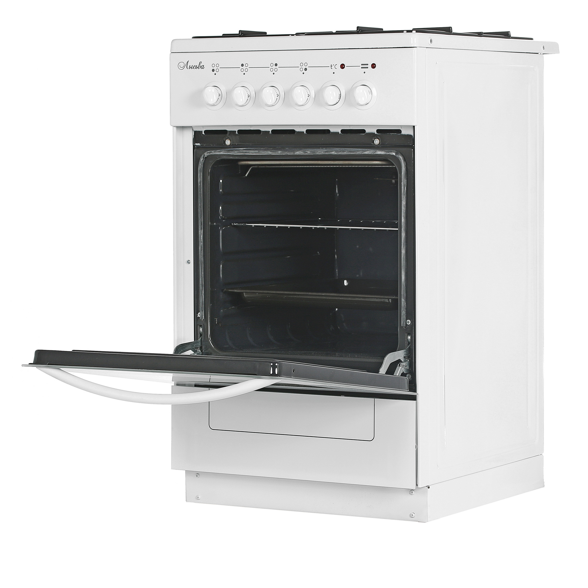 8139407 Комбинированная плита Лысьва ЭГ 401 M2C-2у белый STDN-0023169 - Вид №4