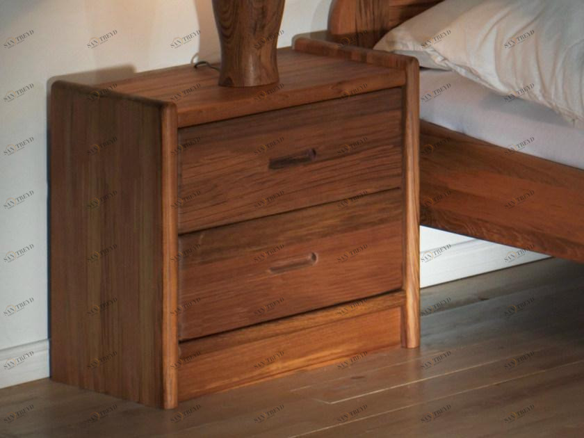 Dyrlund Деревянная тумбочка с ящиками  2139m 