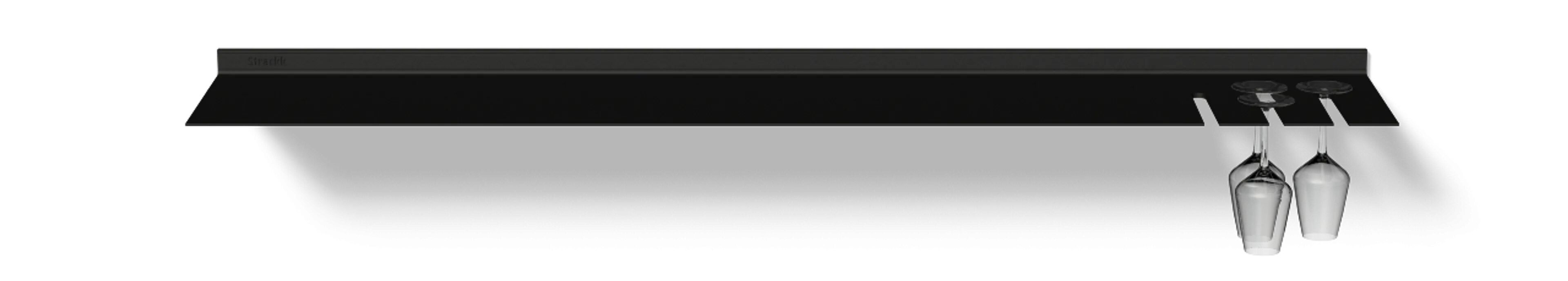 Кухонная полка с подстаканником Strackk KITCHEN SHELF WITH WINEGLASS RACK ARCH-00011382 - Вид №5