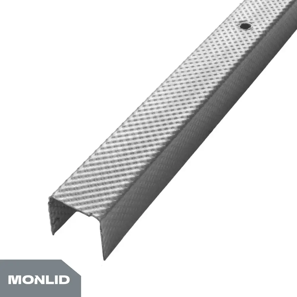Монтажная рейка MONLID Strong 27x28 мм 3 м цвет серый 89415654 STLM-2201059  - Вид №1