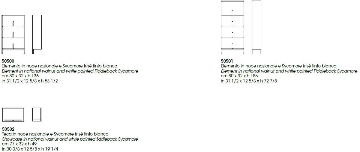 Giorgetti Модульная деревянная открытая полка sun-id-1390976 - Вид №1