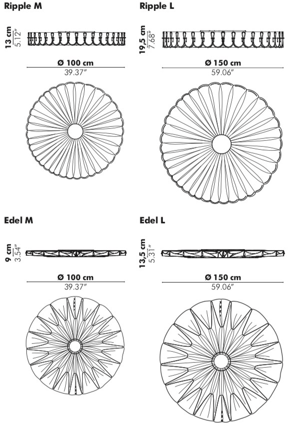 BuzziSpace Акустическая стеновая панель из войлока Buzzipleat sun-id-1409836 - Вид №6
