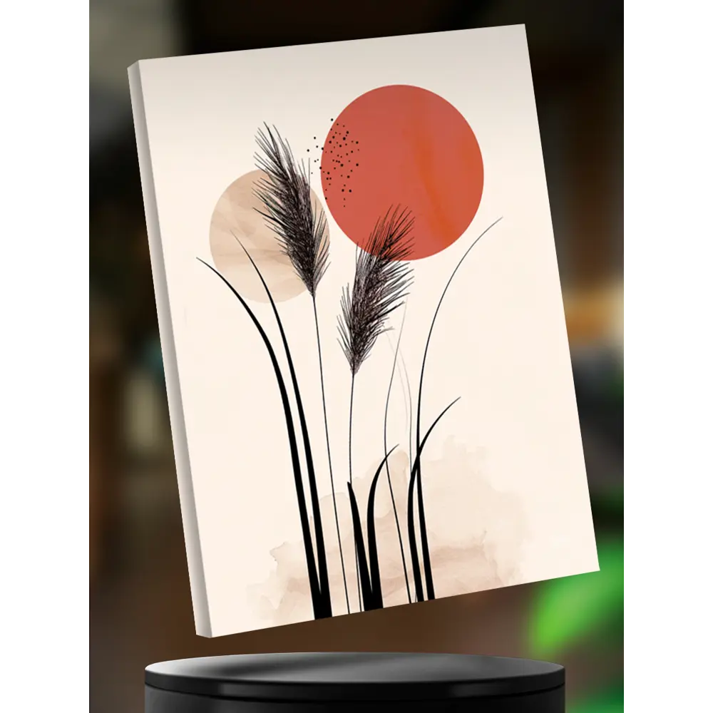 Santreyd Картина Терракотовый закат в современном стиле 40х50 см 89389387 STLM-1492262 - Вид №1