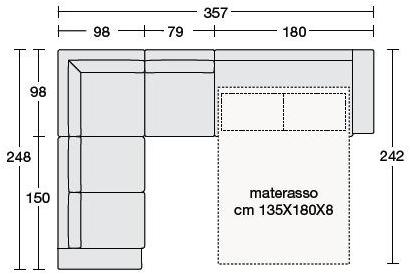 CTS SALOTTI Модульный тканевый диван Smart sun-id-1438579 - Вид №10
