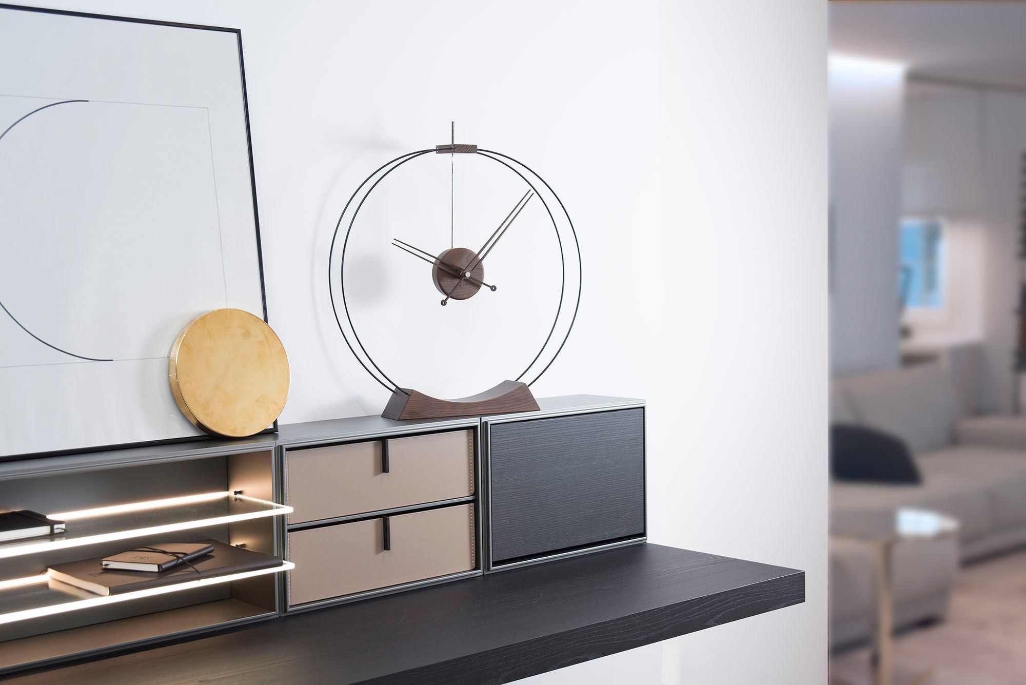 Деревянные настольные часы NOMON AIRE ARCH-00022418 - Вид №4