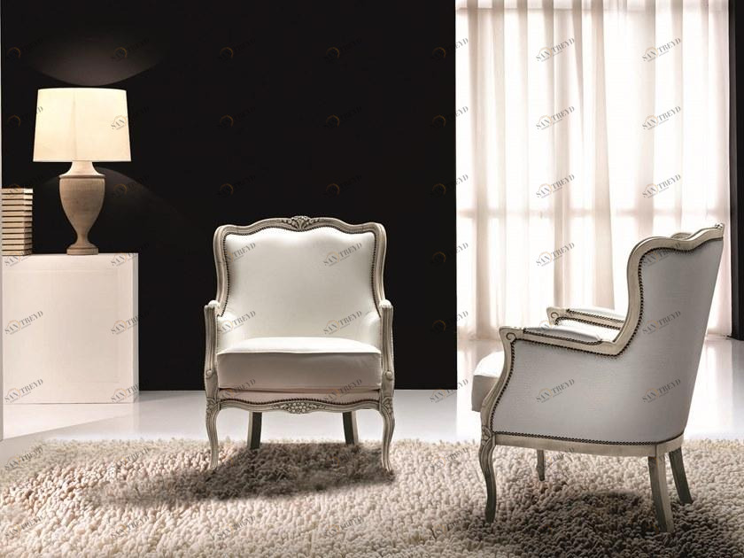 Former In Italia Мягкое кожаное кресло с подлокотниками Aston sun-id-1355048